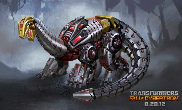 Transformers Fall Of Cybertron Dinobots Strike Back Design Images Gallery Snarl, Sludge, Grimlock, Swoop And Slag  (15 of 18)